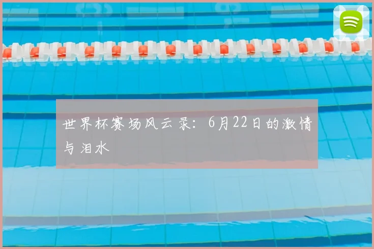 世界杯赛场风云录：6月22日的激情与泪水