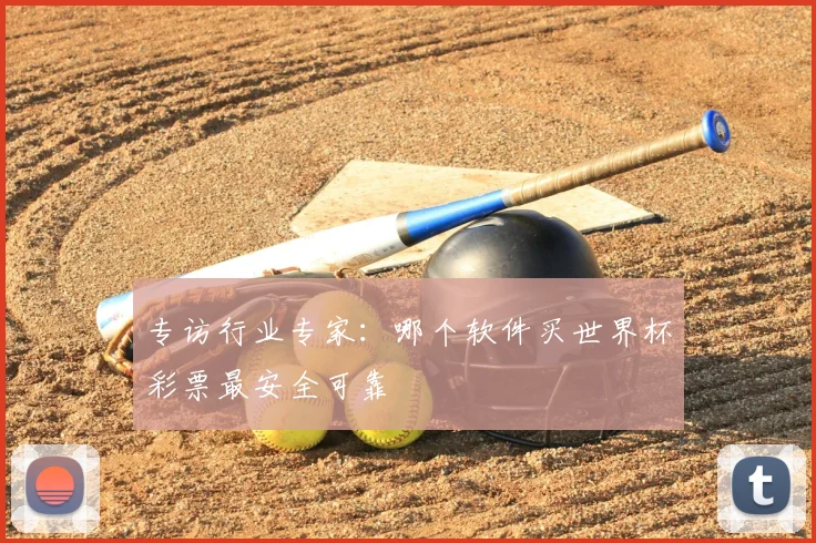 专访行业专家：哪个软件买世界杯彩票最安全可靠