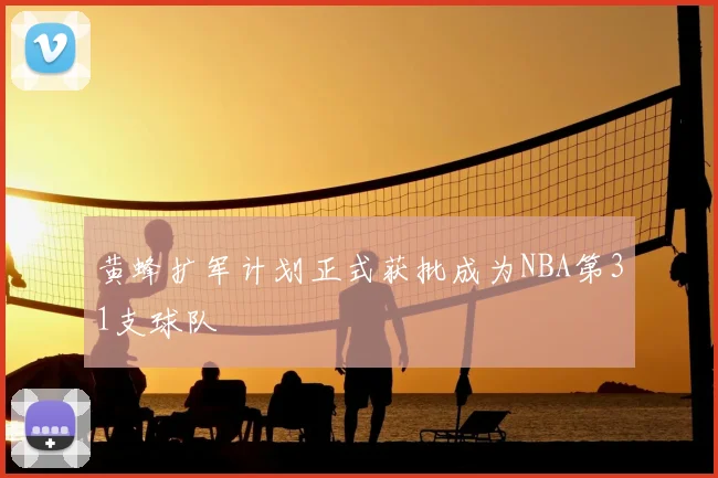 黄蜂扩军计划正式获批成为NBA第31支球队