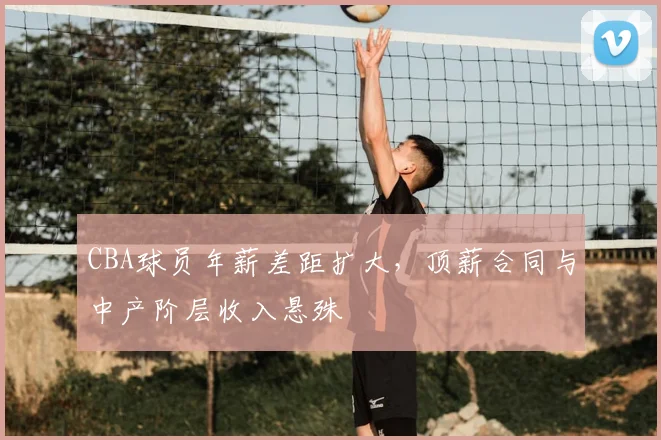 CBA球员年薪差距扩大，顶薪合同与中产阶层收入悬殊